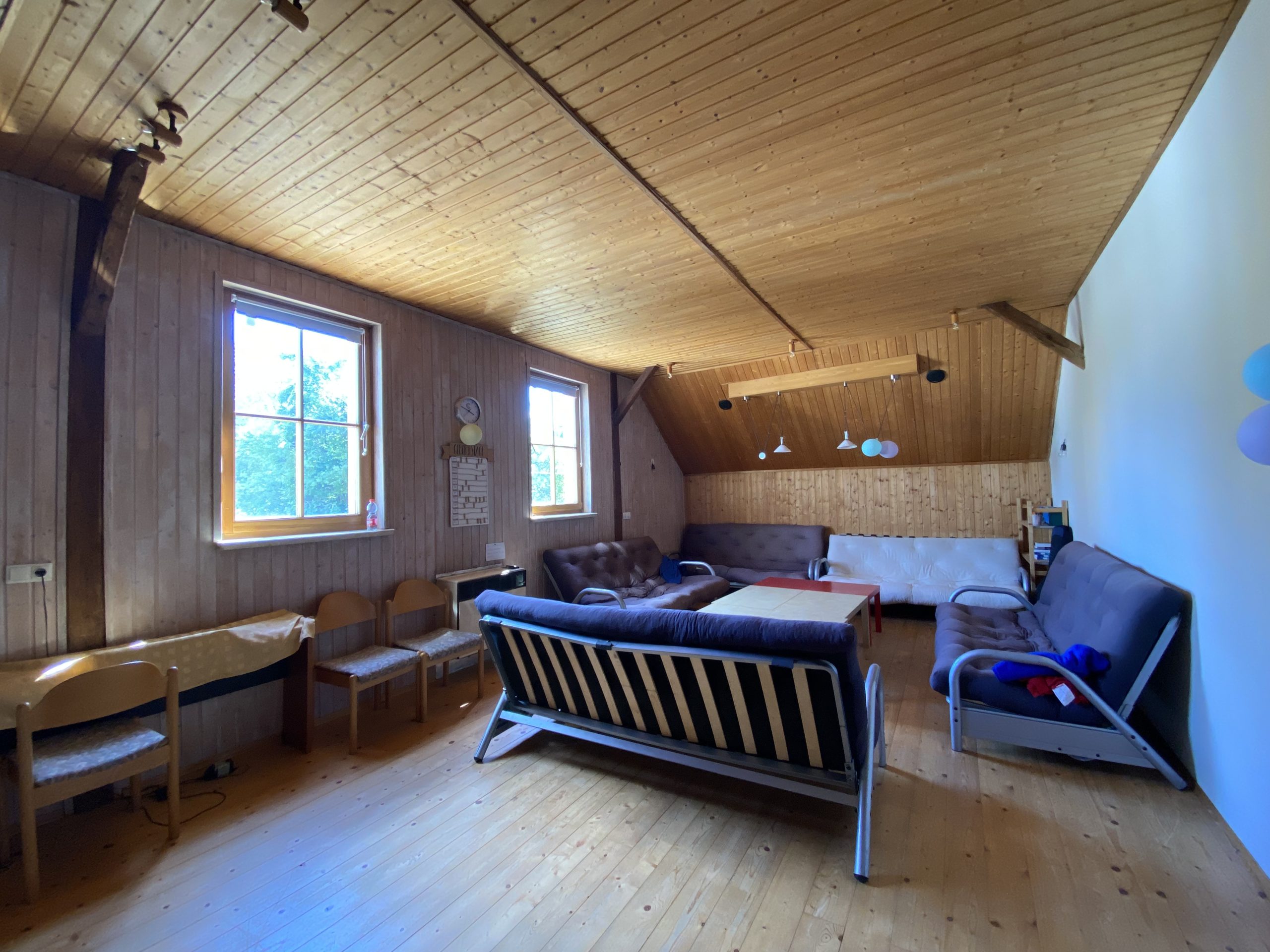 Zustand Gruppenraum vor Erweiterung